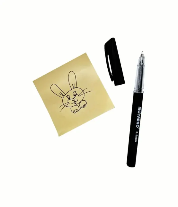 LAPIZ TINTA GEL TINTA DE CARBON DE ALTA PUREZA, ESCRITURA SUAVE, RESISTENTE AL AGUA, COLOR NEGRO, PUNTA 0.5 MM 2