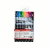 estuche de plumones rotuladores de tinta gel 12 colores motarro cemeruko