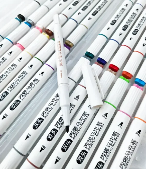 Marcadores Acrilicos de 24 Colores