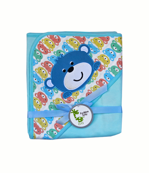 Toalla de baño con capa para bebe y niños