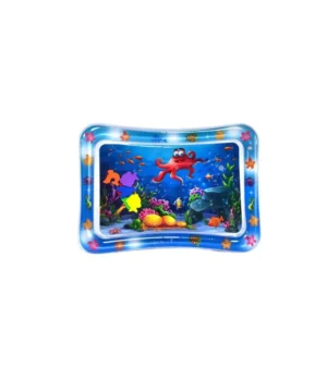 alfombra agua sensorial bebes inflable