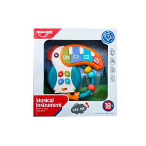 juguete musical didactico piano tucan luces para bebe